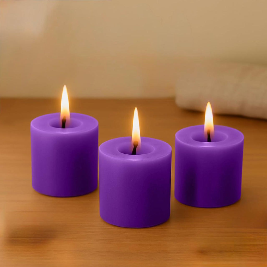 PILLAR CANDLE ENGLISH FRAGRANCE PACK OF 3Pc