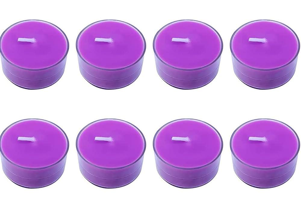 SMALL CUP CANDLE SET PACK OF 14Pc LAVENDER