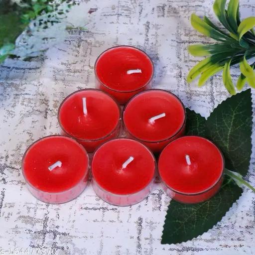 SMALL CUP CANDLE SET PACK OF 14Pc STRAWBERRY